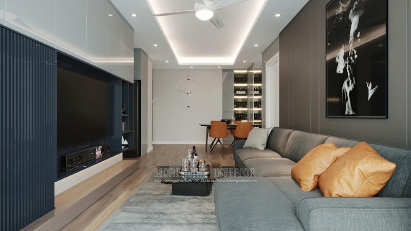 Thiết kế chung cư phong cách hiện đại Thiết kế chung cư phong cách hiện đại