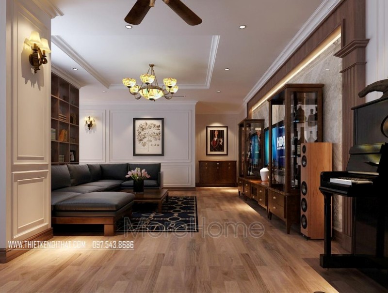 Thiết kế chung cư phong cách hiện đại Thiết kế chung cư phong cách hiện đại