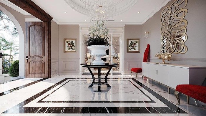 Thiết kế nội thất biệt thự hải phòng Thiết kế nội thất biệt thự hải phòng