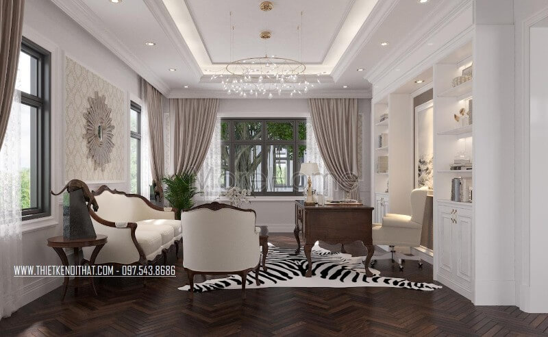 Đa dạng mẫu nội thất biệt thự cao cấp ăn khách nhất