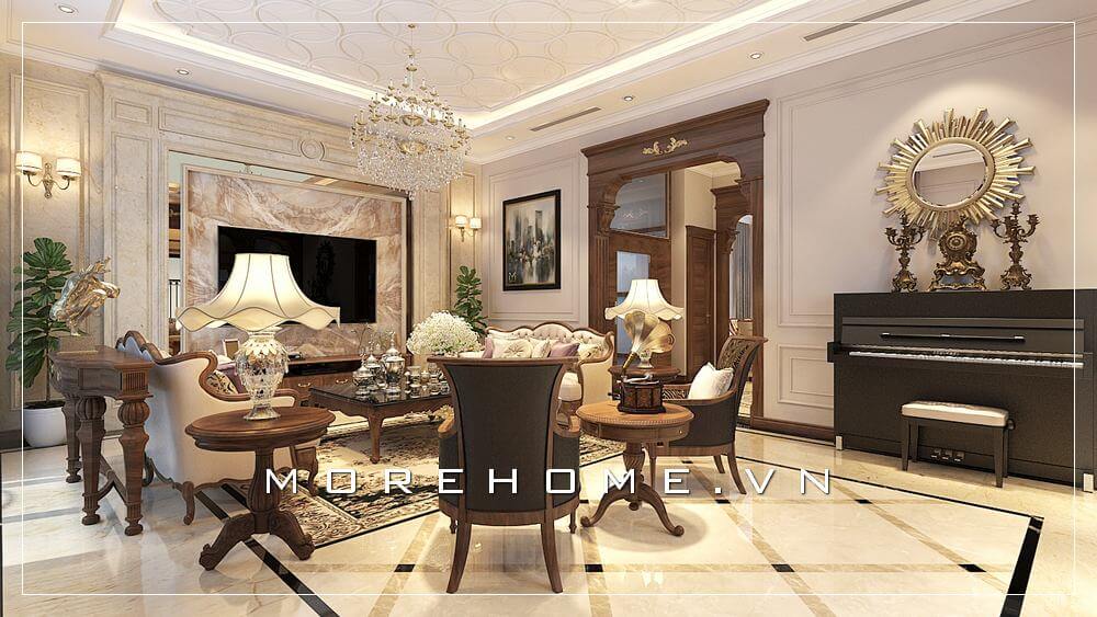 Mẫu thiết kế nội thất biệt thự, nhà phố ấn tượng khẳng định đẳng cấp sống