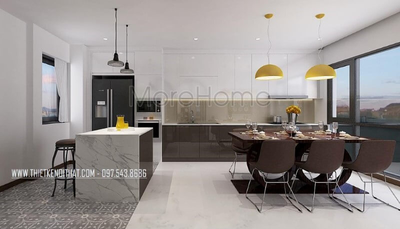 Thiết kế nội thất bệt thự Hà Nội