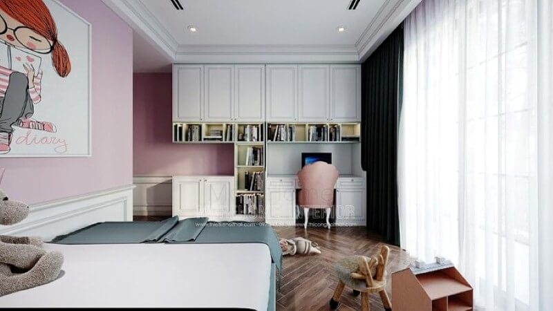 Thiết kế nội thất bệt thự Hà Nội