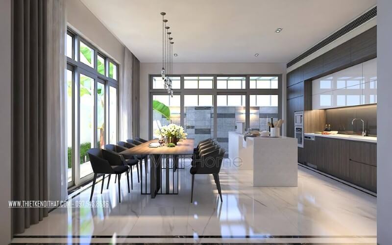 Thiết kế nội thất bệt thự Hà Nội