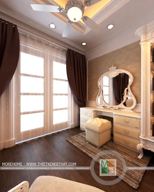 Gợi ý thiết kế nội thất phòng ngủ nhỏ 16m2 đẹp